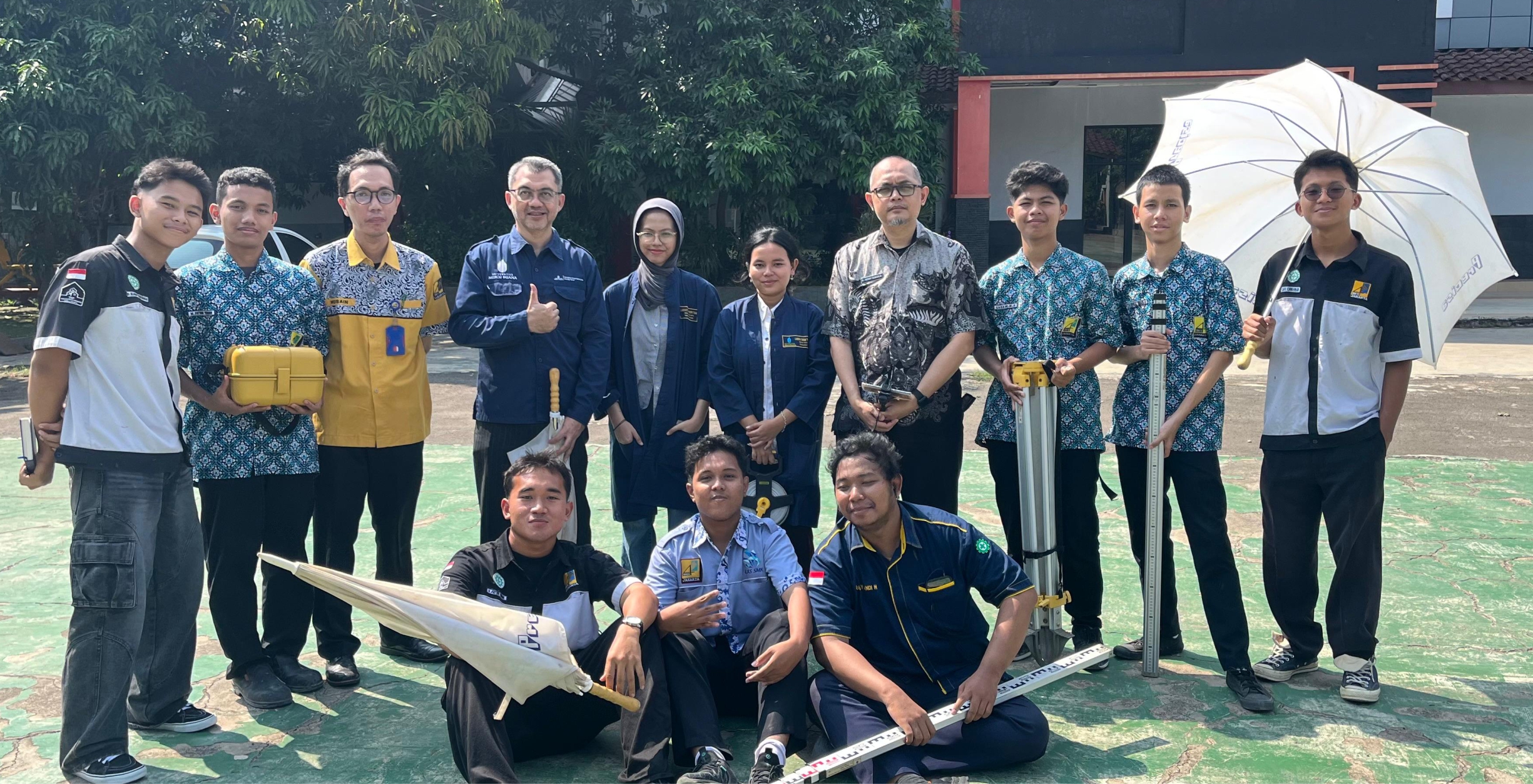 LPKTI Gelar Pelatihan Teknisi Survei Terestris di SMKN 4 Jakarta